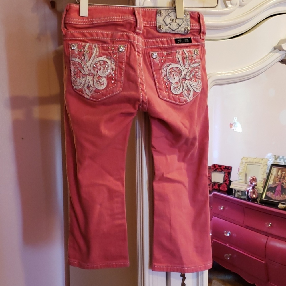 Girls Miss Me Capris and ankle Jean